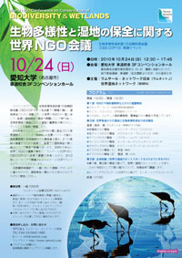 世界NGO会議チラシ