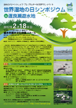 世界湿地の日シンポチラシ